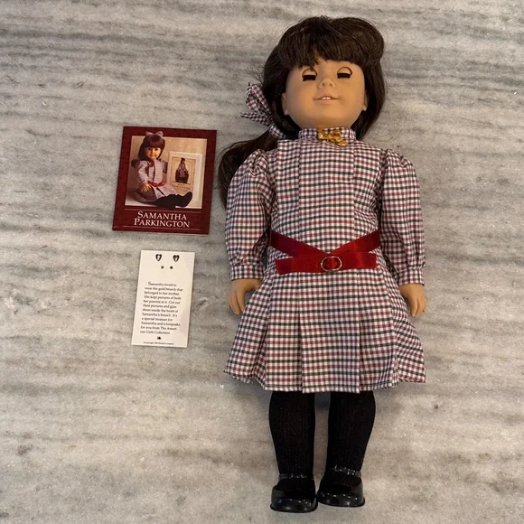 American Girl Samantha Parkington 18” Historic Doll - Picture 2 of 3
